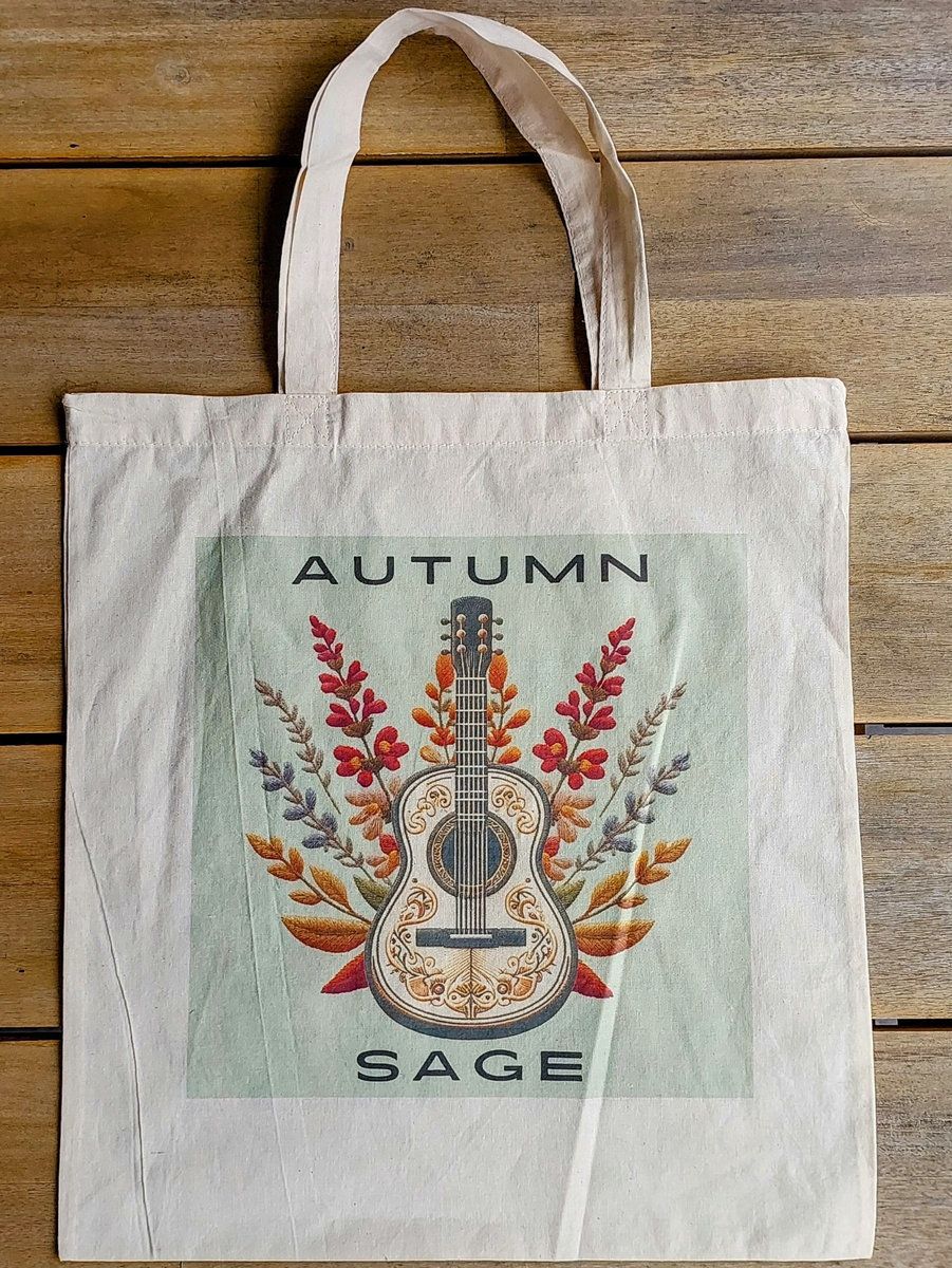 Autumn Sage Tote Bag (In Person)