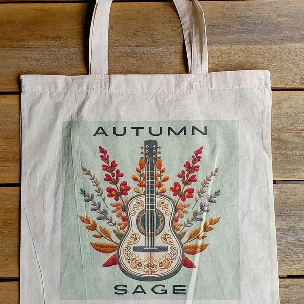 Autumn Sage Tote Bag (In Person)