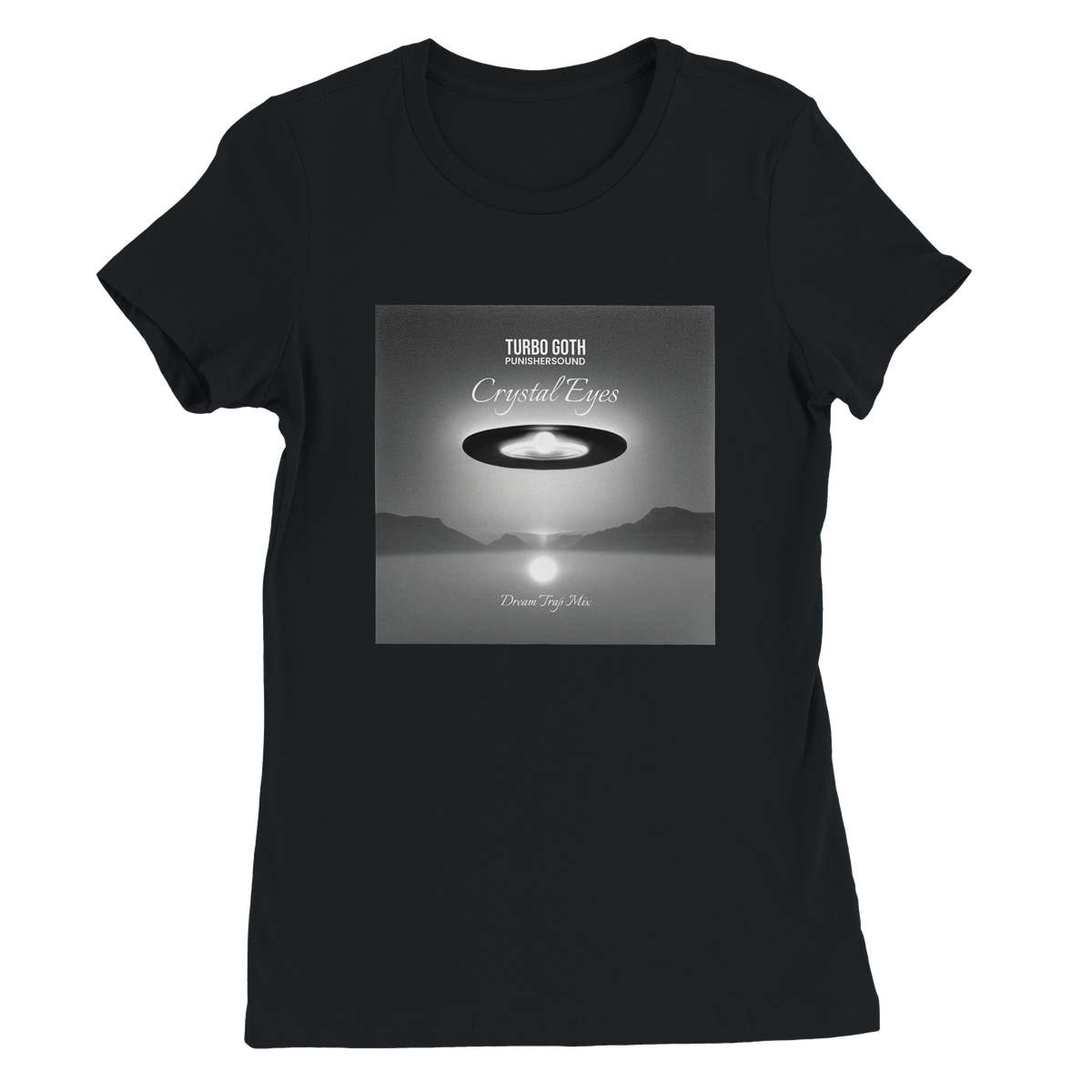 Crystal Eyes (feat. PunisherSOUND) [Dream Trap] - Women’s Cut T-Shirt