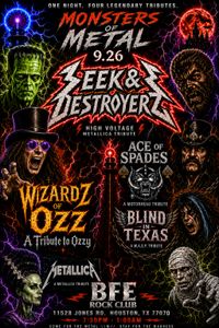 SEEK AND DESTROYERZ MONSTERS OF METAL NIGHT