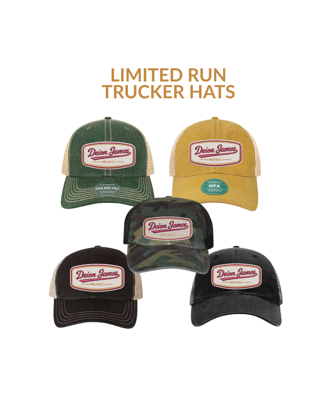 LIMITD RUN TRUCKER HATS