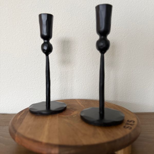 Iron Candlestick Holder- Medium