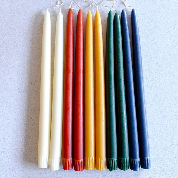 Hand-Dipped Taper Candle