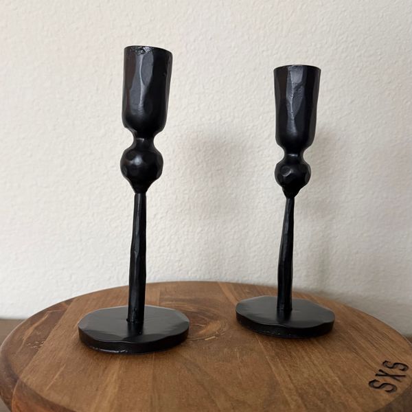 Iron Candlestick Holder - Small