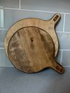 Toast Stained Pine Wood Cutting Board