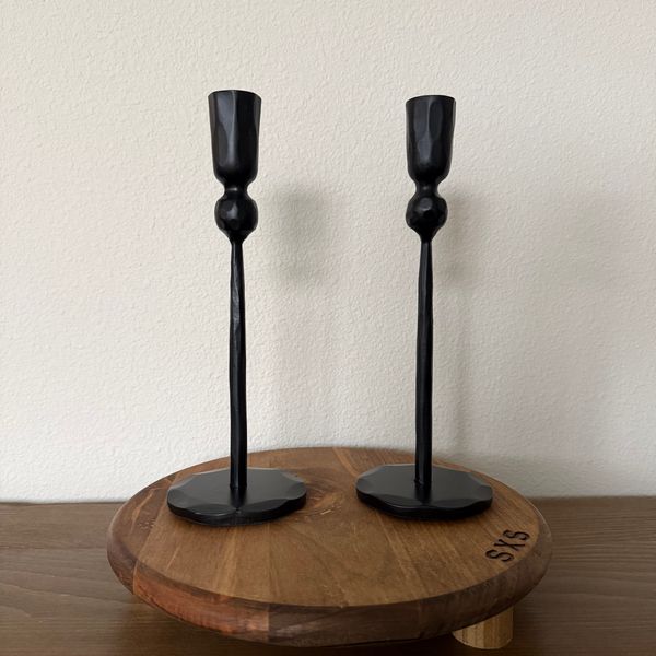 Iron Candlestick Holder- Large