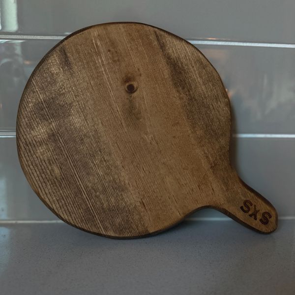 Walnut Stained Pine Wood Cutting Board