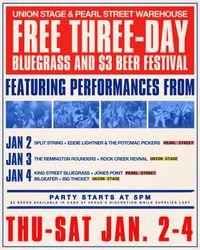 Free Bluegrass and $3 beer bash! 