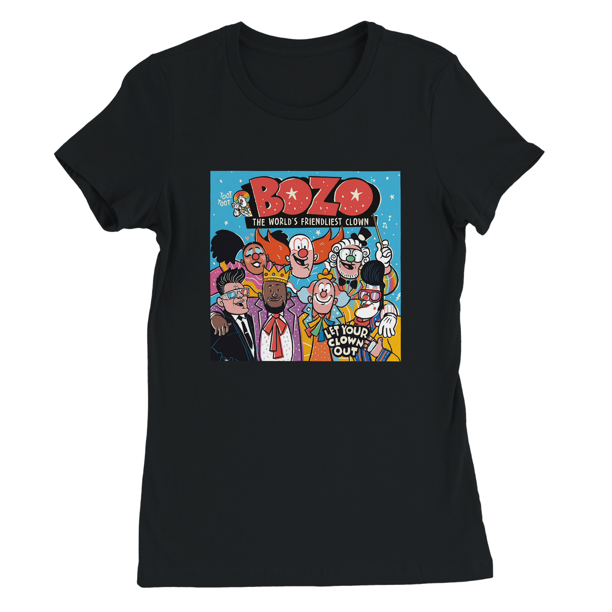 Let Your Clown Out - Women’s Cut T-Shirt