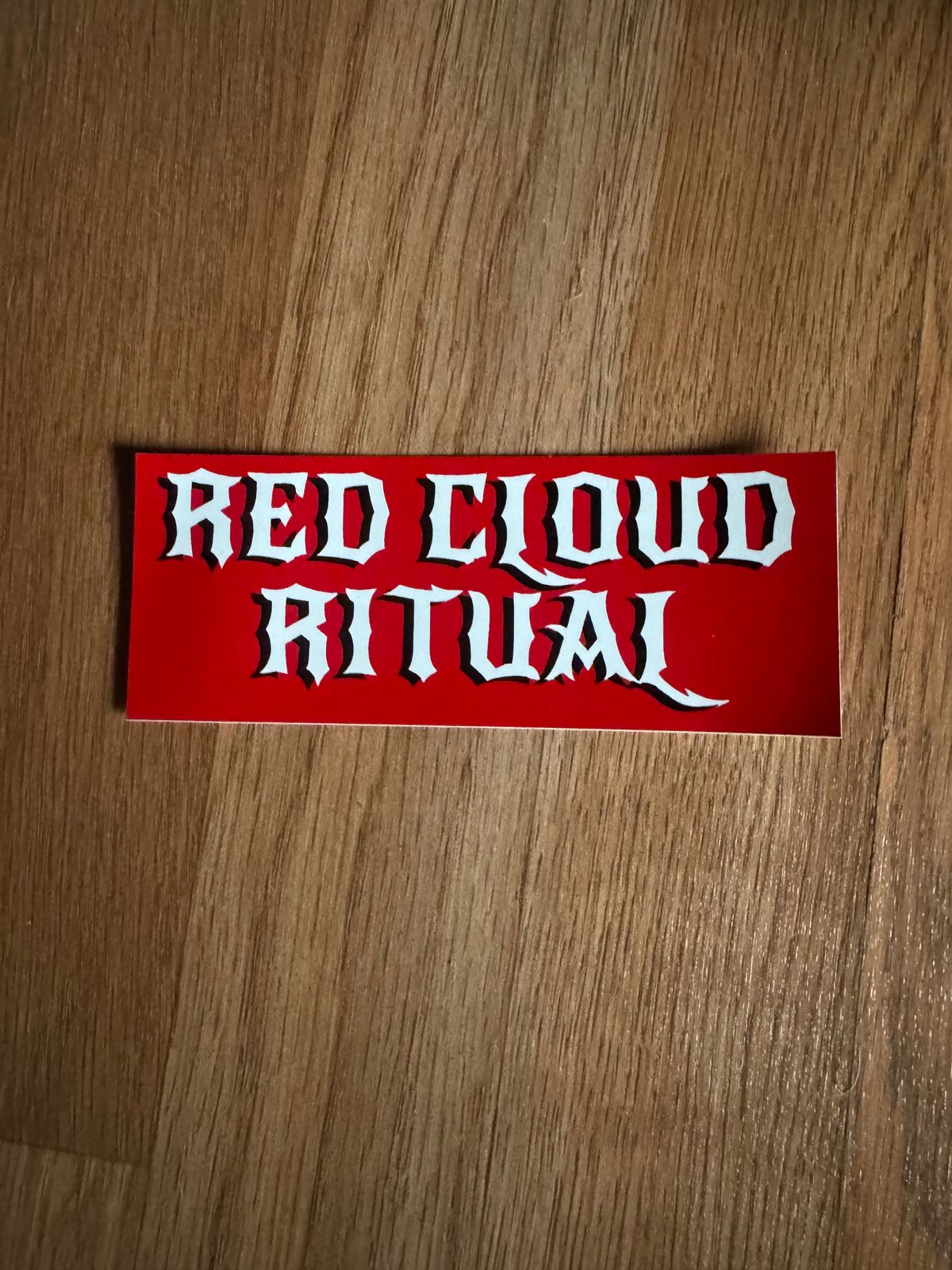 Red Cloud Ritual Sticker