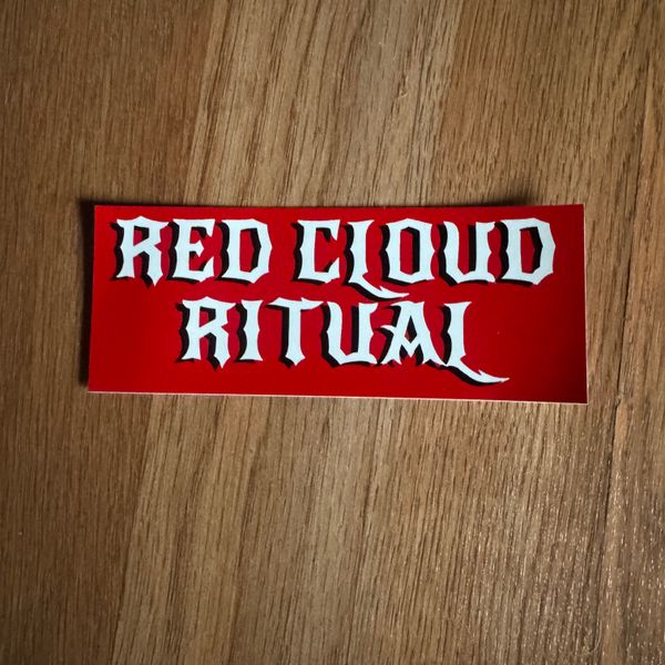 Red Cloud Ritual Sticker