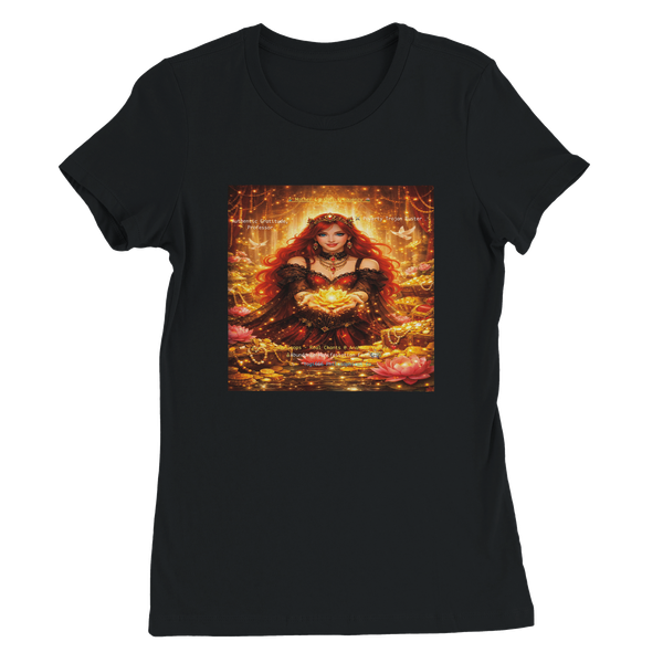 Mother Lakshmi Frequency (Maama Tyche) - Women’s Cut T-Shirt
