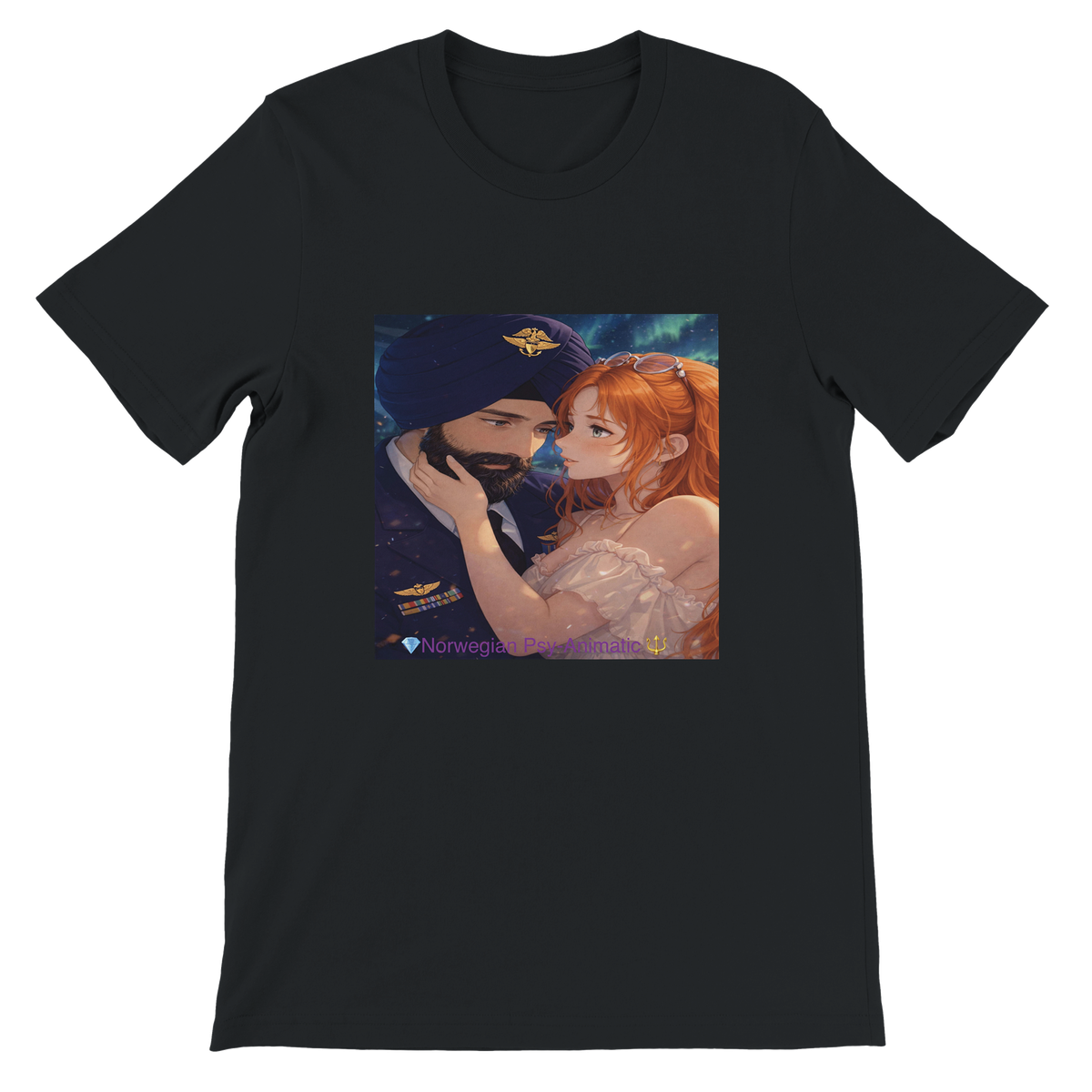 Norwegian PsyAnimatic (Bifröst Fracture: Lapland Portals) - Unisex T-Shirt