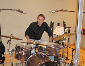 In the WSU Recording Studio
