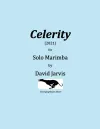 Celerity for Solo Marimba (2012)