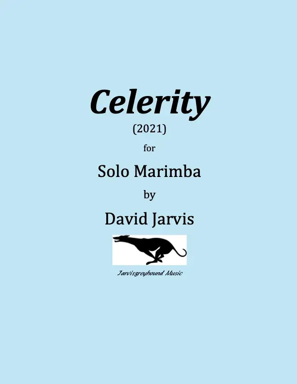 Celerity for Solo Marimba (2012)