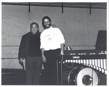 Rehearsing "Soliloquy" with William Kraft
