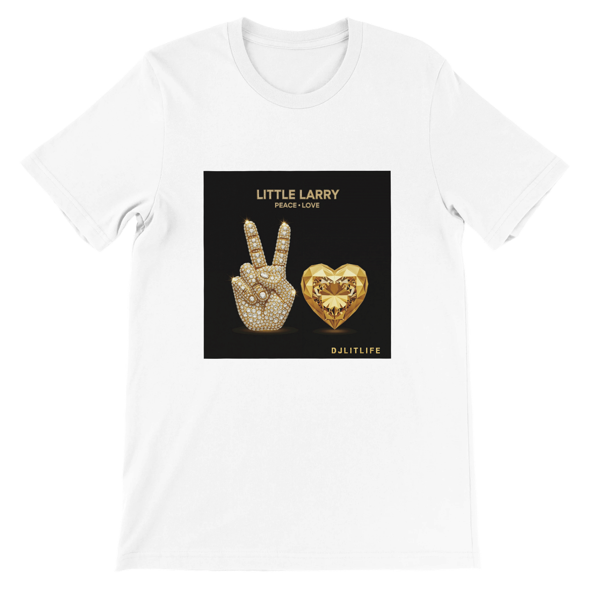 PEACE LOVE (feat. DJ Lit Life) [DJ Lit Life Remix] - Unisex T-Shirt