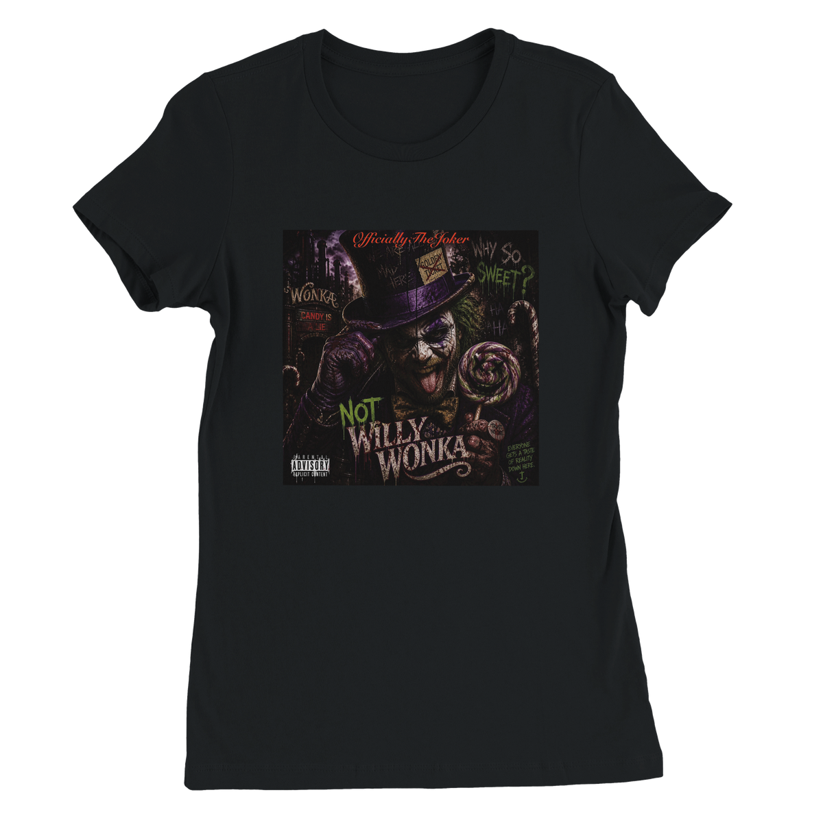 Not Willy Wonka - Women’s Cut T-Shirt