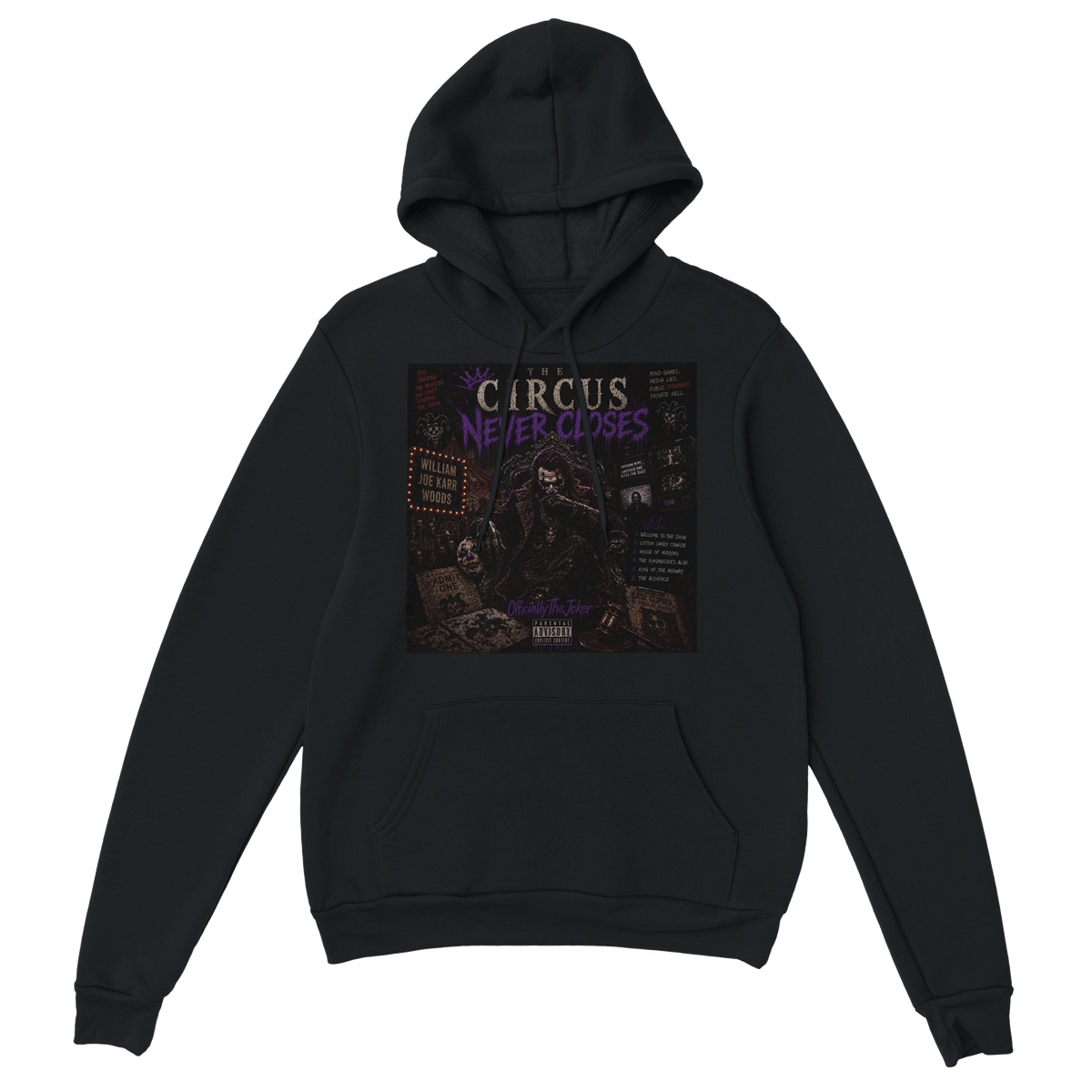 The Circus Never Closes - Classic Unisex Pullover Hoodie