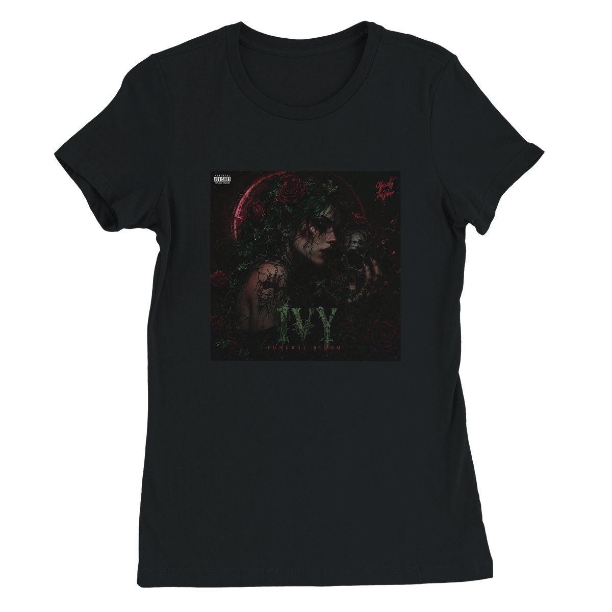 Ivy (Funeral Bloom) - Women’s Cut T-Shirt