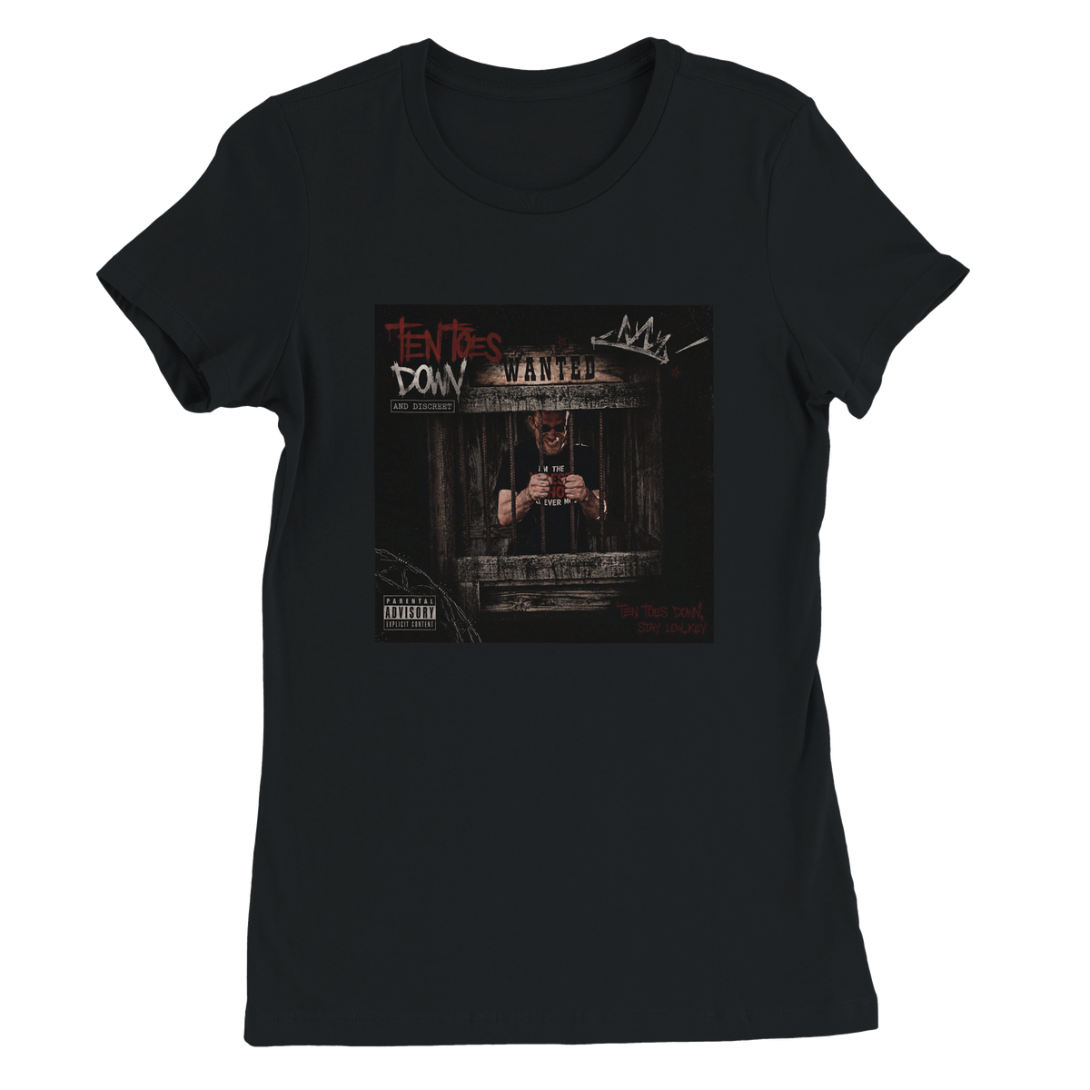 Ten Toes Down - Women’s Cut T-Shirt