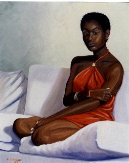 "Red Dress"       30 x 24 in
