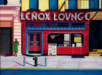 "Lenox Lounge"         30 x 40 in
Harlem,  NYC
