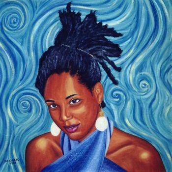 "Tamika"              20 x 20 in
