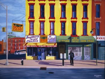 "Soul Food Diner"    30 x 40
Harlem, NYC
