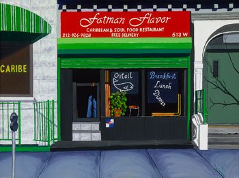 "Fatman Flavor"    18 x 24 in
Harlem, NYC

