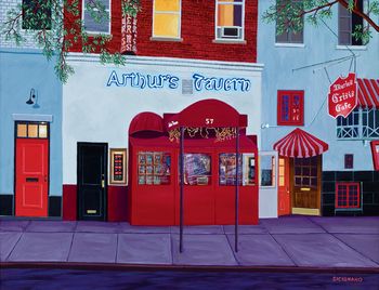 "Arthur's Tavern"     20 x 24
Greenwich Village, NYC
