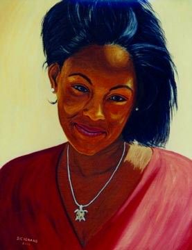 "Shanelle"          28 x 22 in
