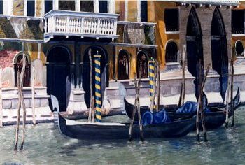 "Along the Grand Canal"        20 x 30 in
Venice, IT
