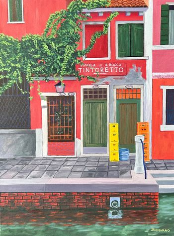 "Tintoretto"           18 x 24 in
Venice, IT
