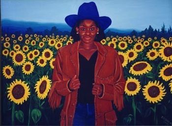 "Sunflowers"           30 x 40 in
Tuscany, IT
