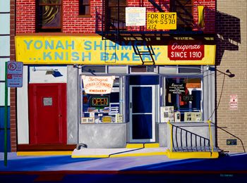 "Yonah Schimmel"            33 x 44 in
Lower East Side, NYC
