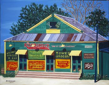 "Rivershack Tavern"      22 x 28 in
New Orleans, LA
