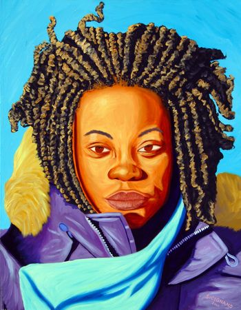 "Chrystyn"           28 x 22

