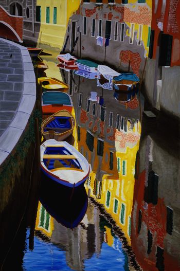 "Colors of Venice II"         36 x 24 in
Venice, IT
