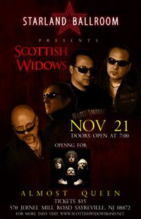 Widows at STARLAND BALLROOM