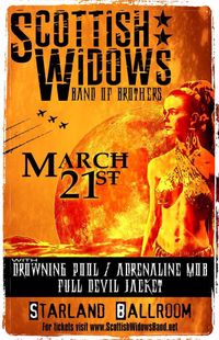 Widows at STARLAND BALLROOM