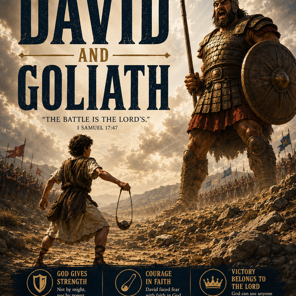 David and Goliath Poster