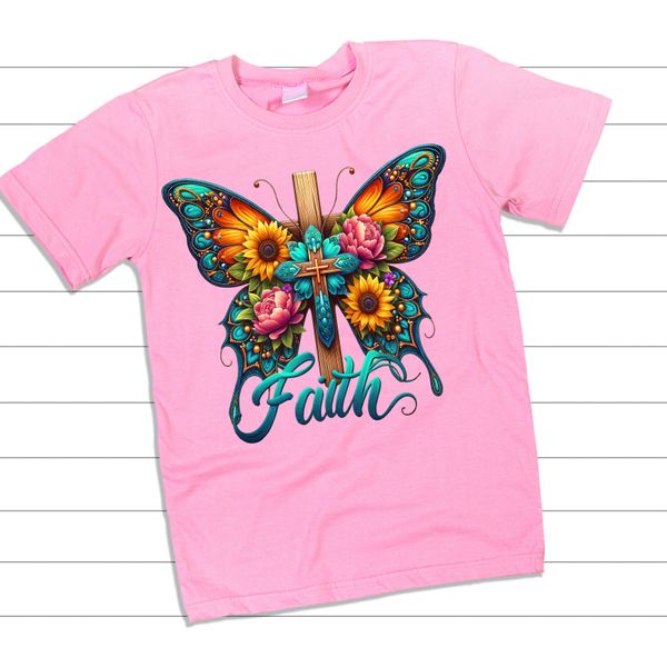 Women's Butterfly Faith T-Shirt