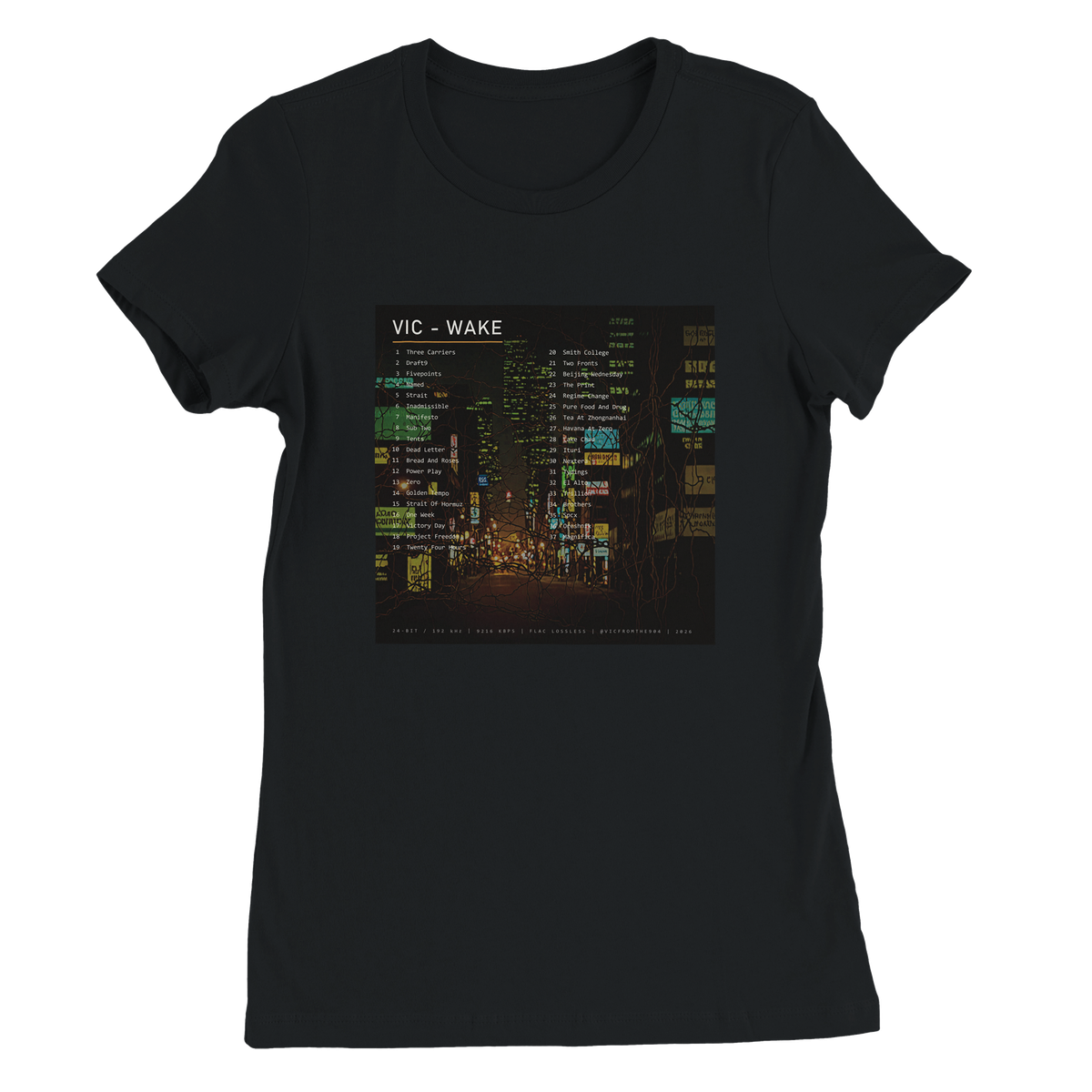 WAKE UP PROTOCOL — May 2026 - Women’s Cut T-Shirt