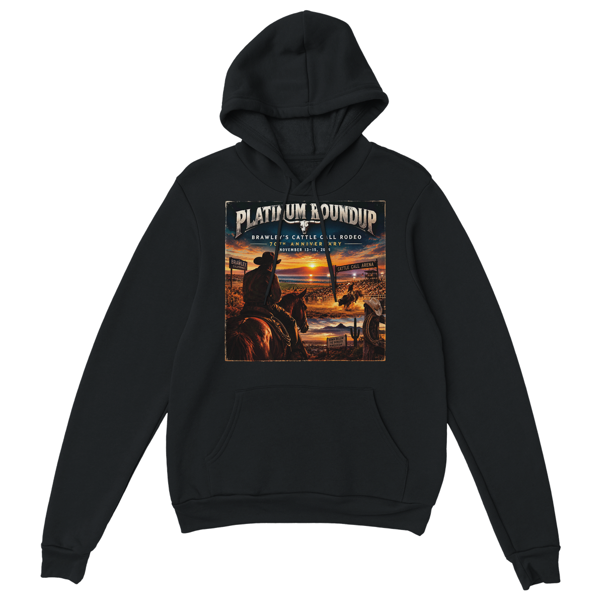 Platinum Roundup - Classic Unisex Pullover Hoodie