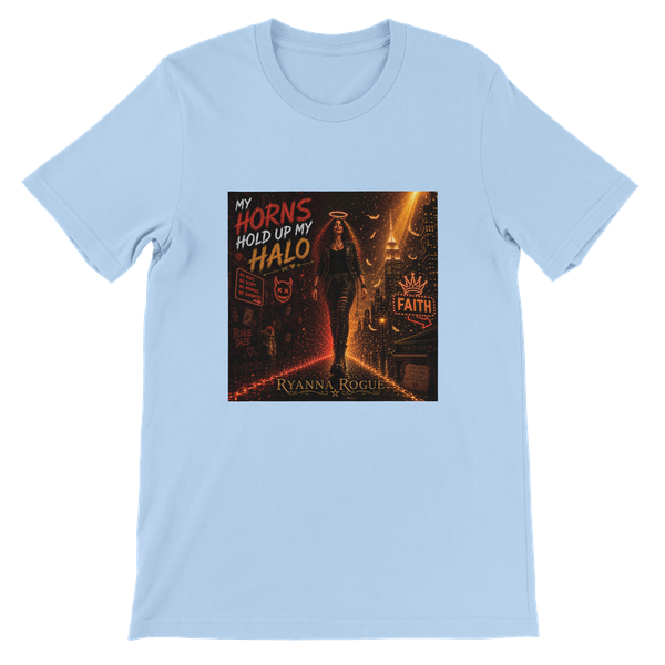 My Horns Hold Up My Halo - Unisex T-Shirt