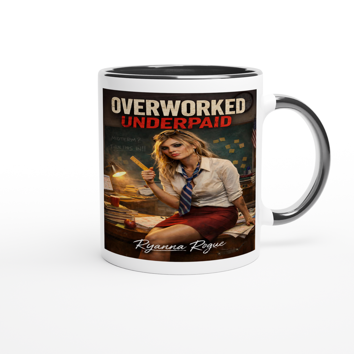 Overworked Underpaid - Ceramic Mug