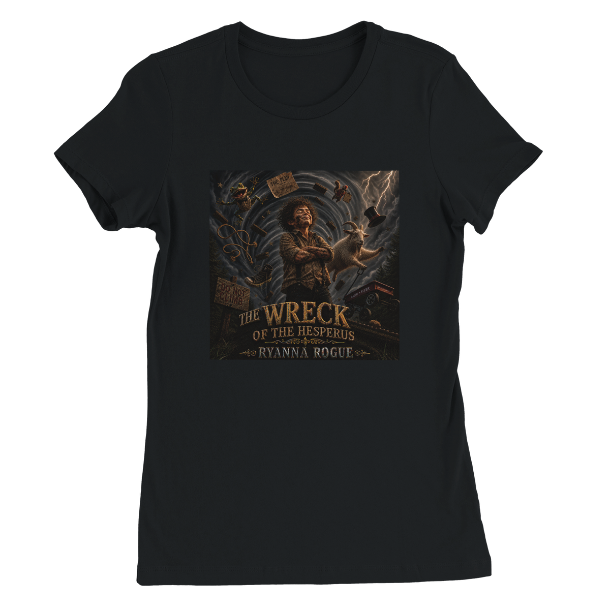 The Wreck Of The Hesperus - Women’s Cut T-Shirt