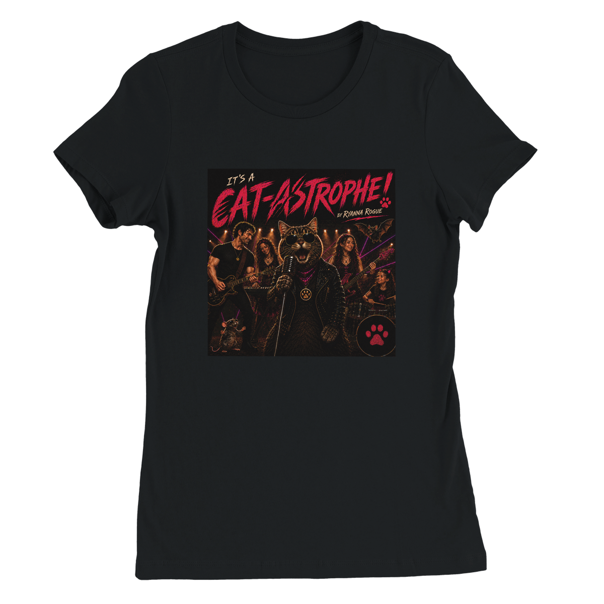 It's A Cat-astrophe! - Women’s Cut T-Shirt